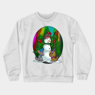 Canadian Christmas Crewneck Sweatshirt